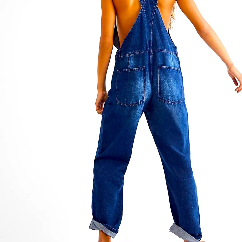 FREE PEOPLE Ziggy Denim Overalls